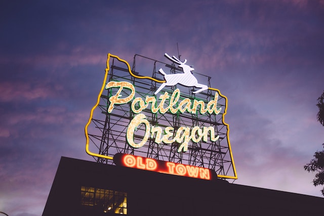 Portland , Oregon Sign